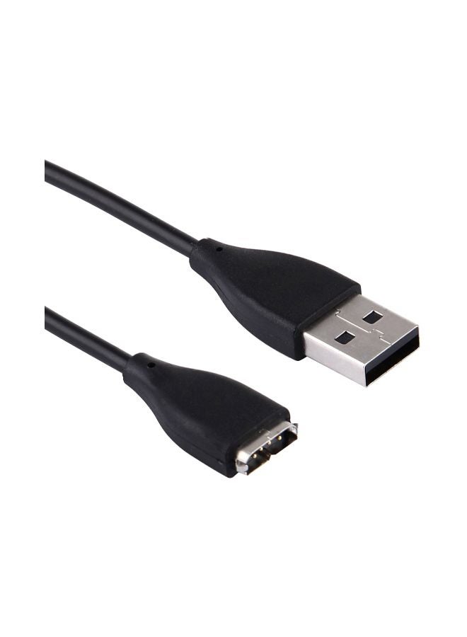 Portable USB Charging Cable For Fitbit Surge Black - Image 2